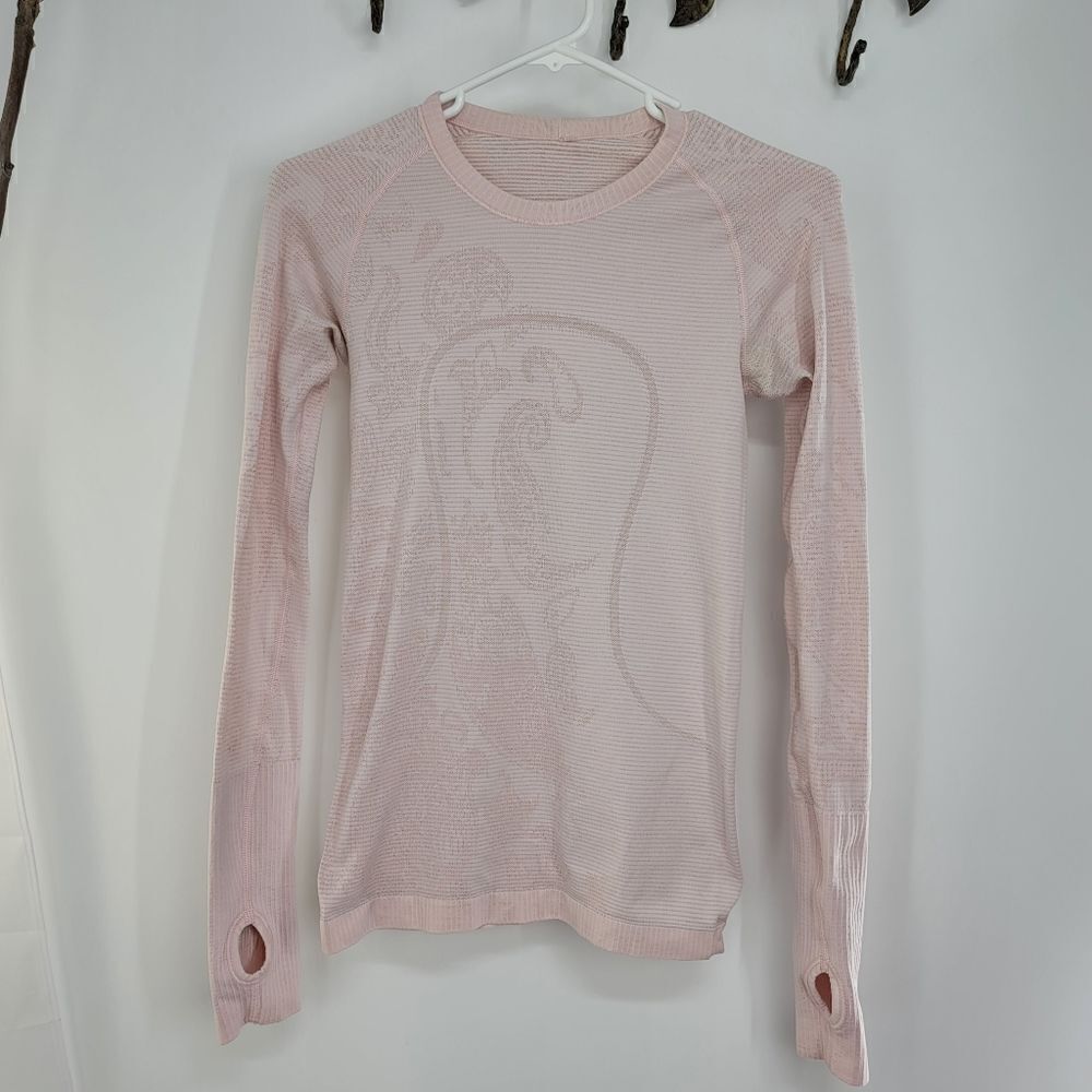Lululemon swiftly tech pink paisley